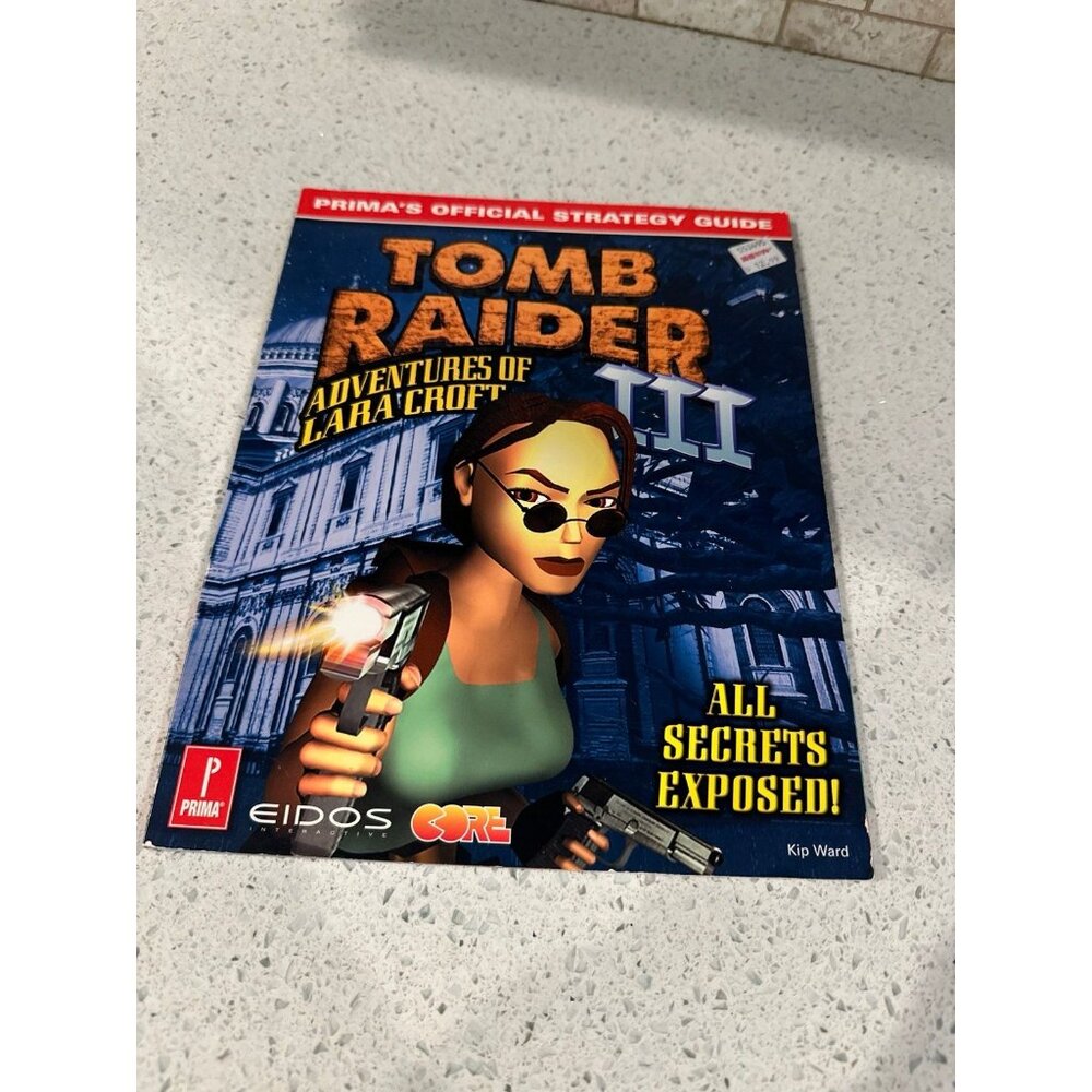 RARE! Tomb Raider III Prima's‎ Official Strategy Guide for PC & Playstation 1998